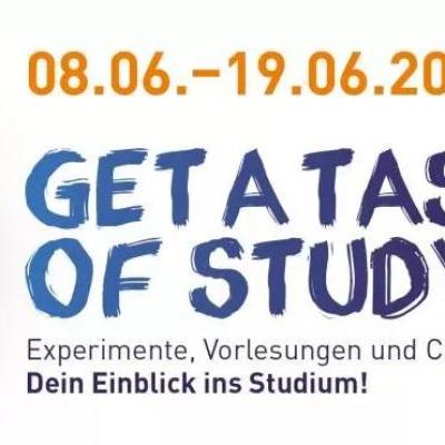 GET A TASTE OF STUDYING