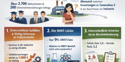 Repräsentative Untersuchung offenbart kritische Lücken in der Berufsorientierung - 